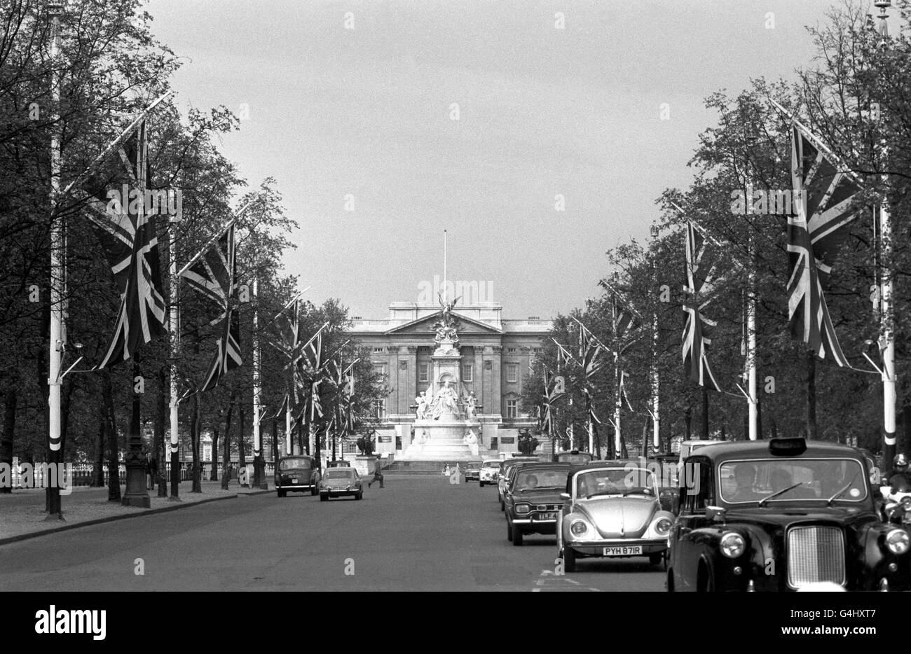 Royalty - Queen Elizabeth II Silver Jubilee - Londra Foto Stock