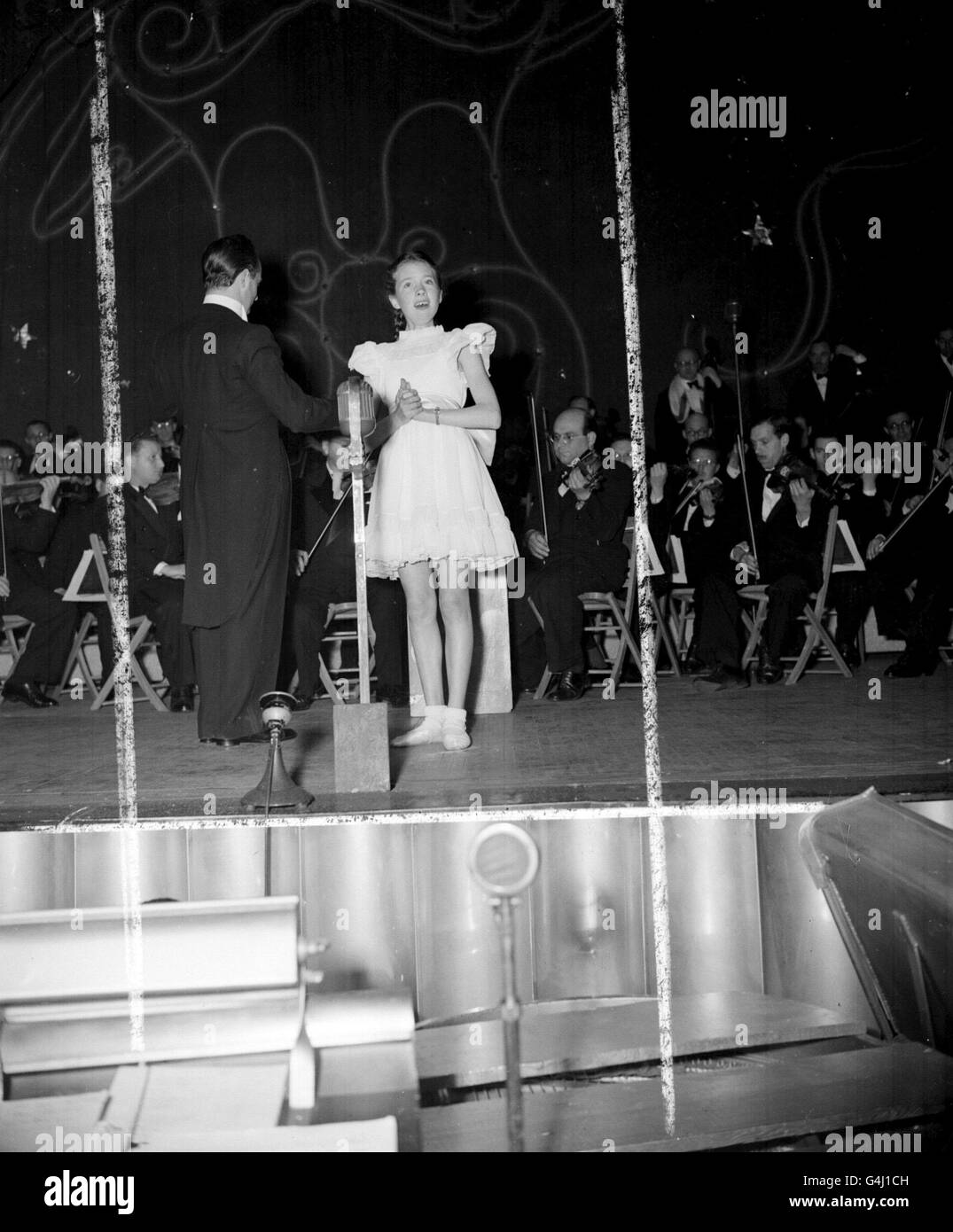 Julie Andrews che ripete al London Palladium Foto Stock