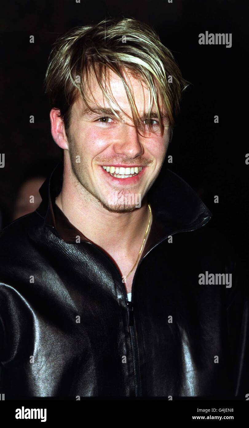Beckham/nascita Foto Stock