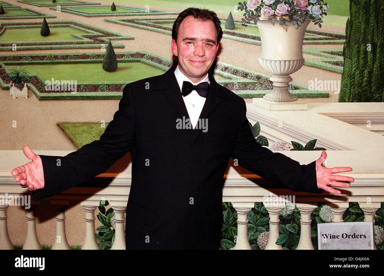 L'attore Todd Carty, che interpreta Mark Fowler nella "Eastenders" della BBC-1, al Royal Television Society Program Awards presso il Grosvenor House Hotel di Londra. Foto Stock