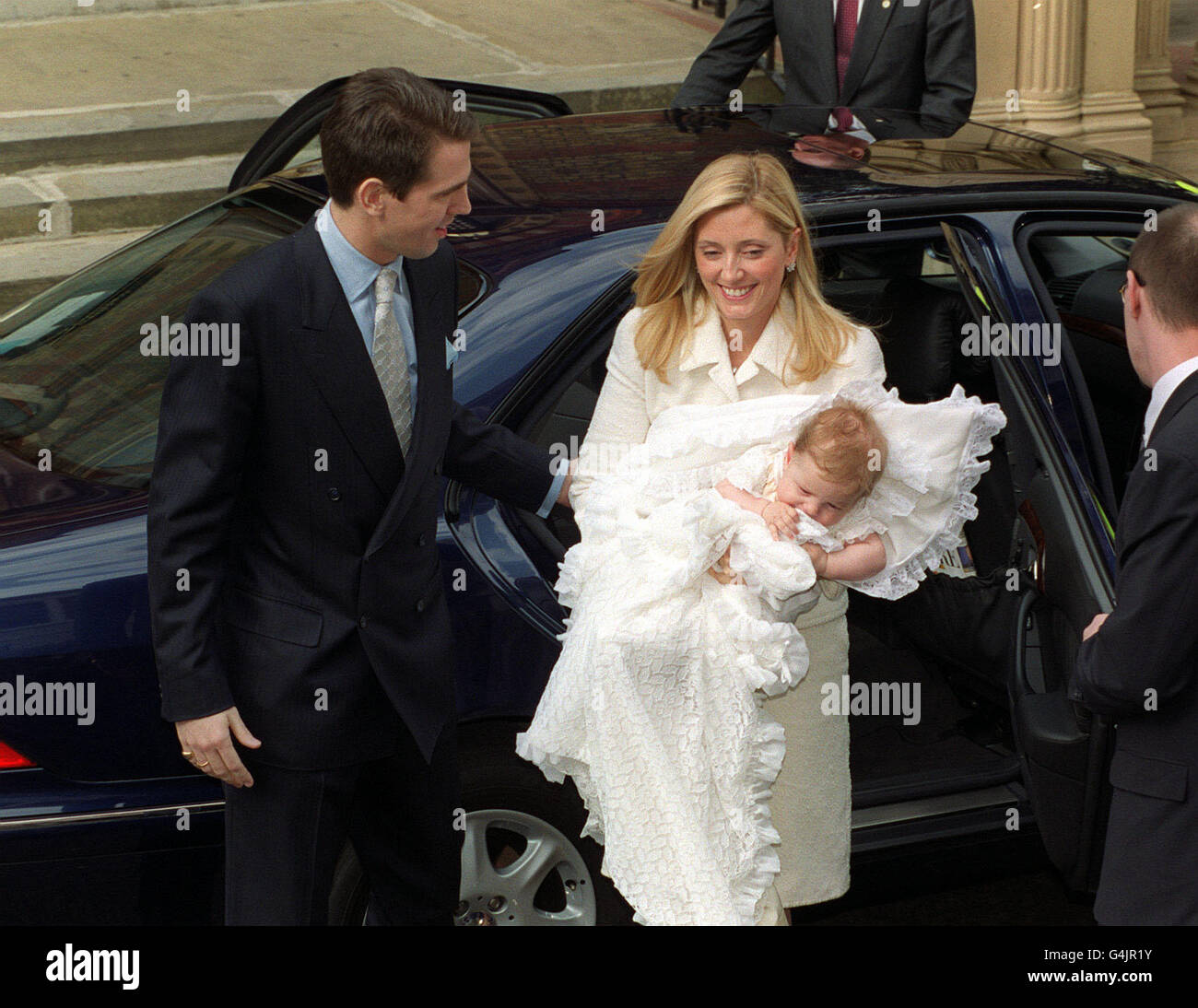 Il principe greco, princess & baby Foto stock - Alamy