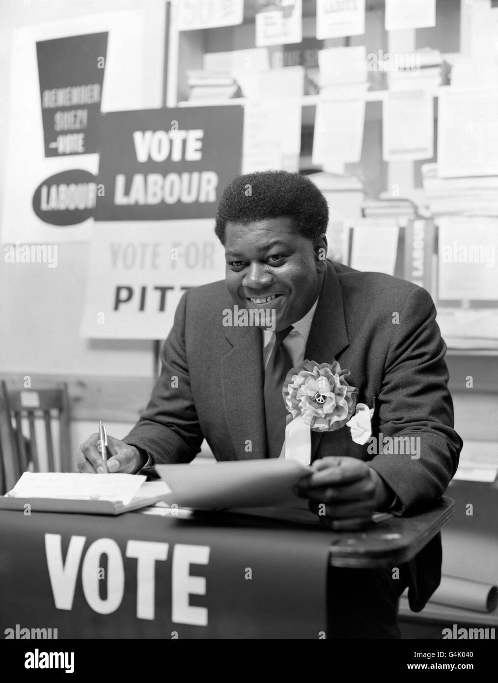 Politica - 1959 elezioni generali Foto Stock