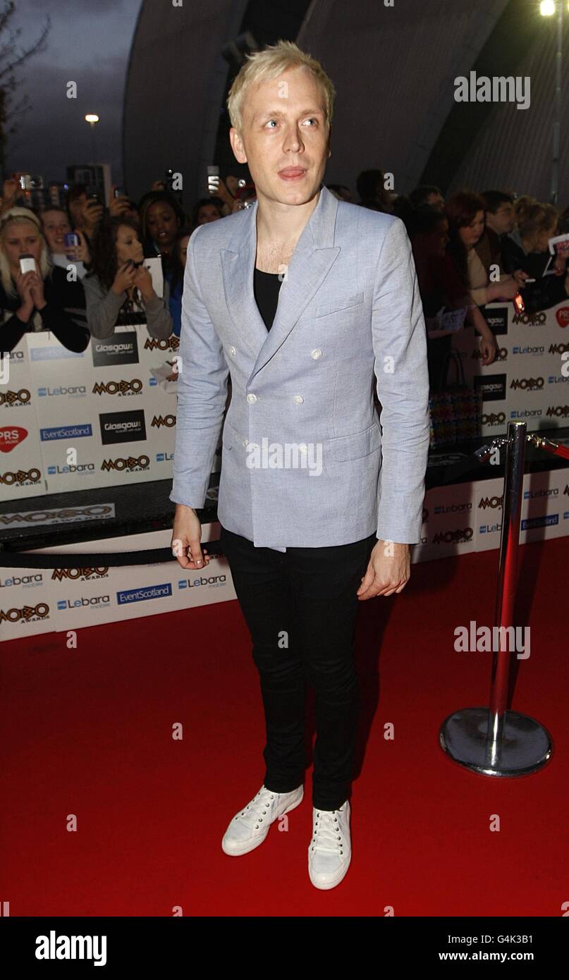 Mobo Awards 2011 - Glasgow. Hudson arriva per i MOBO Awards 2011, al SECC di Glasgow, G3 8YW. Foto Stock