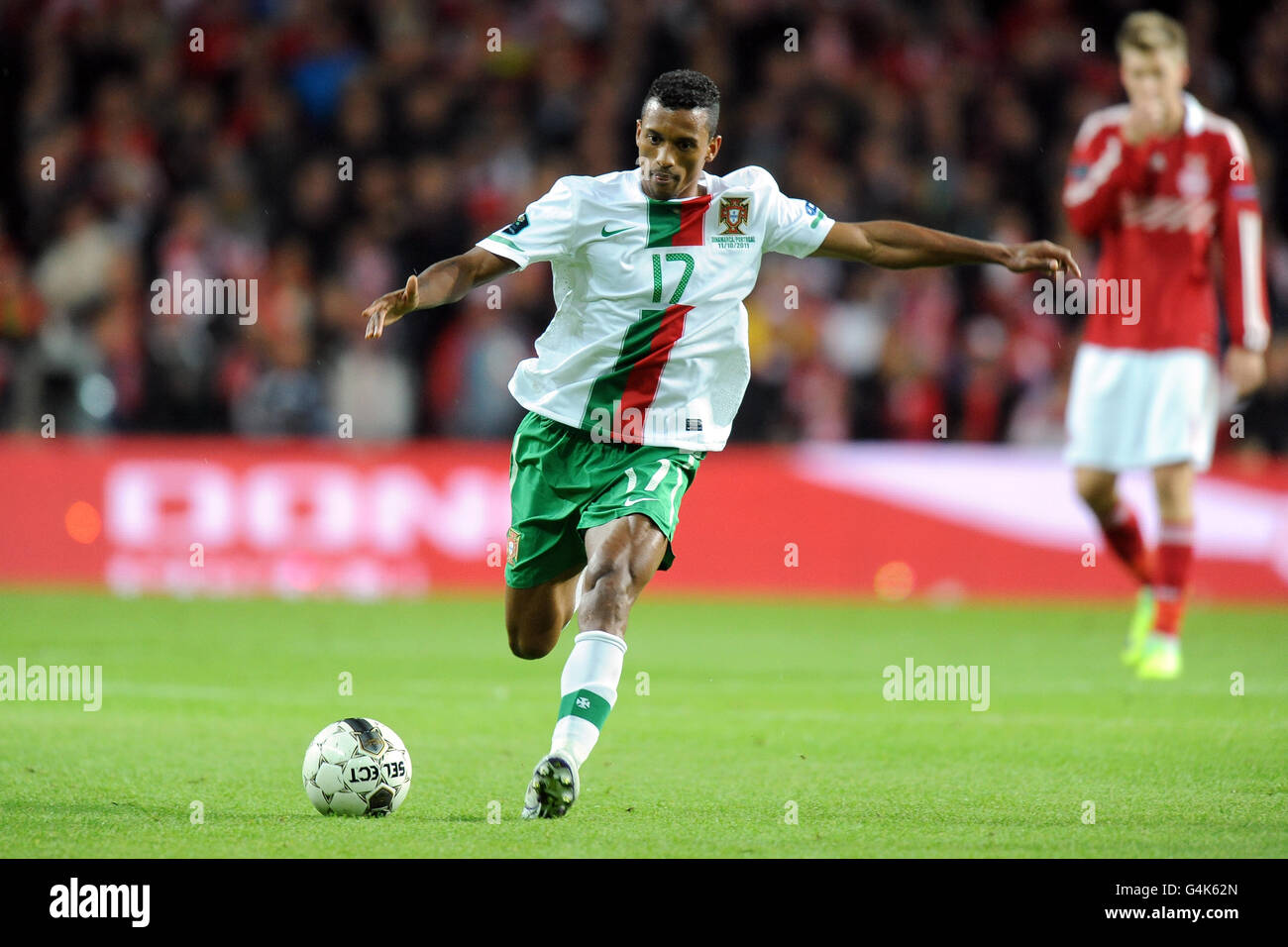 Soccer - UEFA Euro 2012 - Qualifiche - GRUPPO H - Danimarca - Portogallo - Parken Stadion Foto Stock