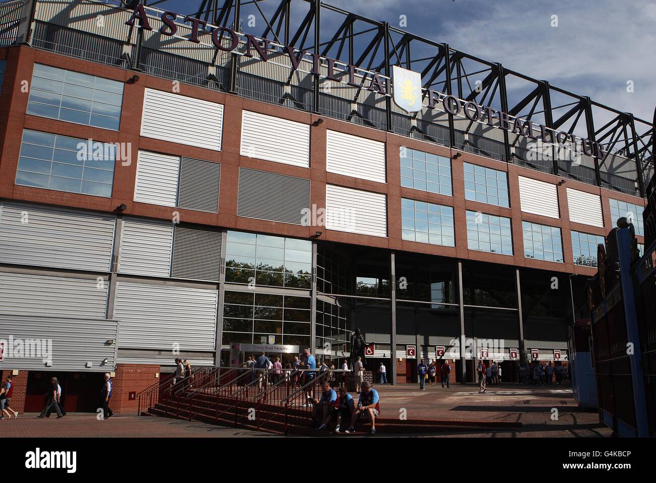 Calcio - Barclays Premier League - Aston Villa v Wigan Athletic - Villa Park Foto Stock