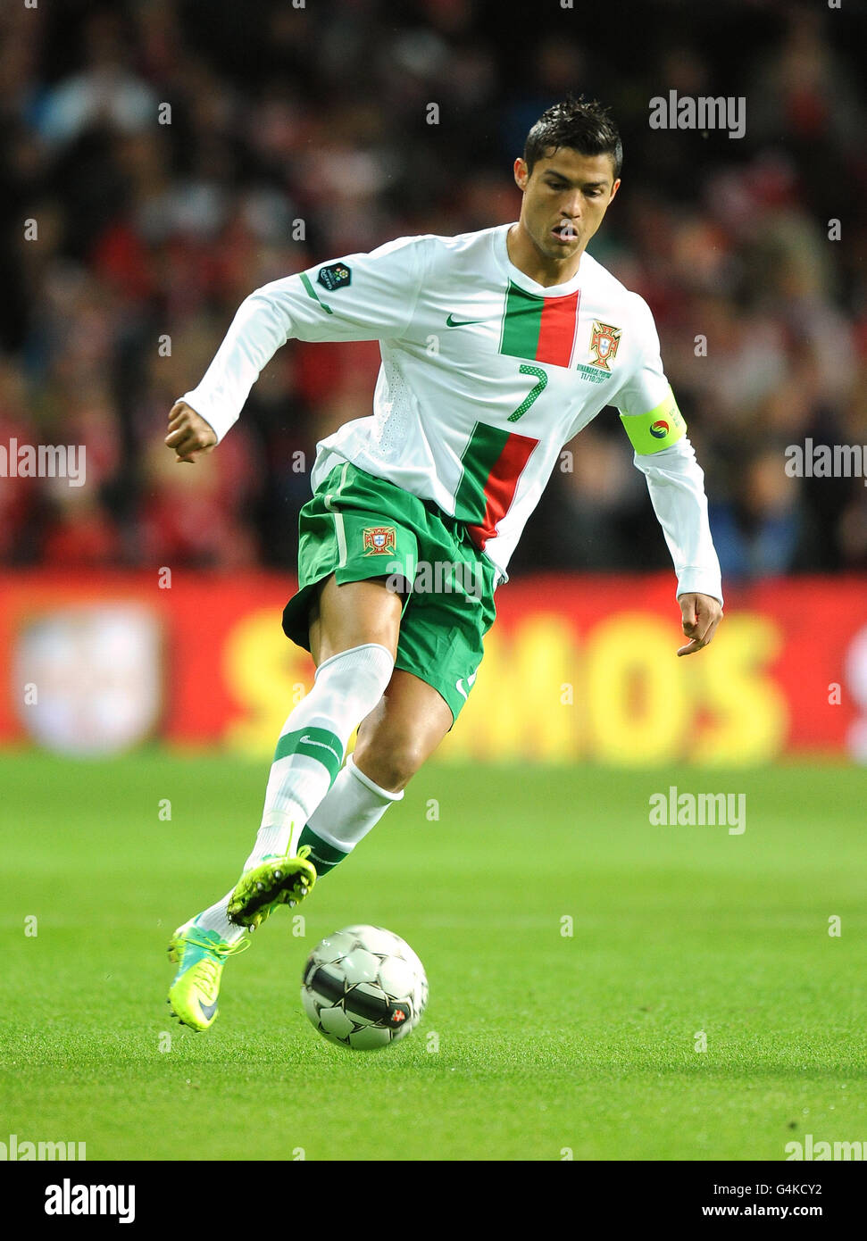 Soccer - UEFA Euro 2012 - Qualifiche - GRUPPO H - Danimarca - Portogallo - Parken Stadion Foto Stock