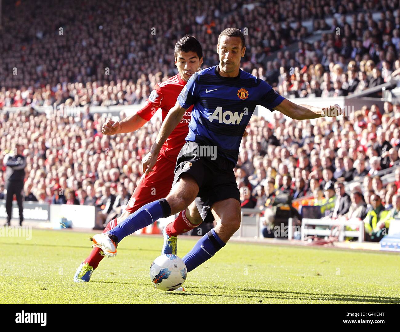 Calcio - Barclays Premier League - Liverpool v Manchester United - Anfield Foto Stock