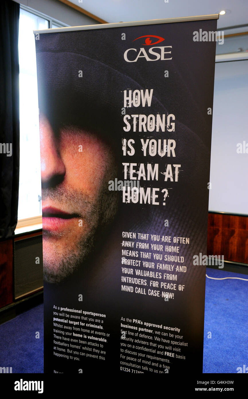 Calcio - i giocatori professionisti Federazione conferenza nazionale 2011 - Lawrence Hall Foto Stock