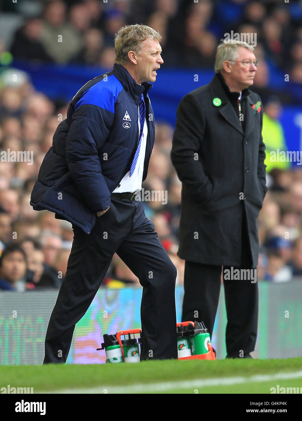 Calcio - Barclays Premier League - Everton v Manchester United - Goodison Park Foto Stock