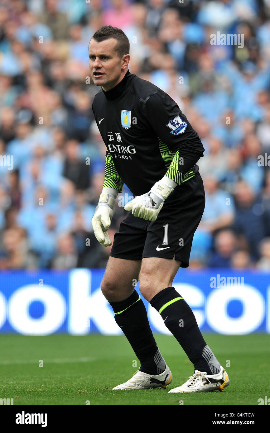 Calcio - Barclays Premier League - Manchester City v Aston Villa - Etihad Stadium Foto Stock