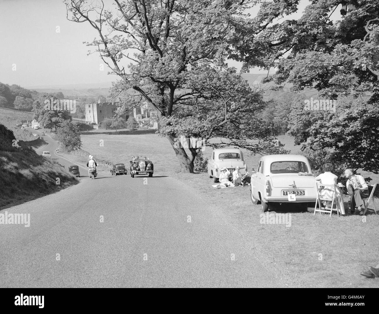Estate Meteo - Motoring - Paese guida - Yorkshire Dales Foto Stock