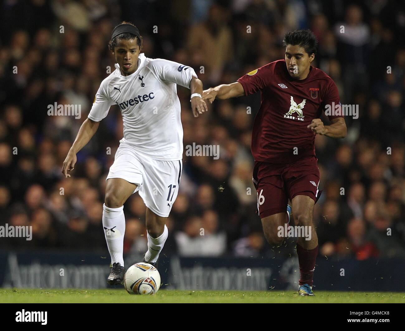 Soccer - UEFA Europa League - Gruppo A - Tottenham Hotspur v Rubin Kazan - White Hart Lane Foto Stock