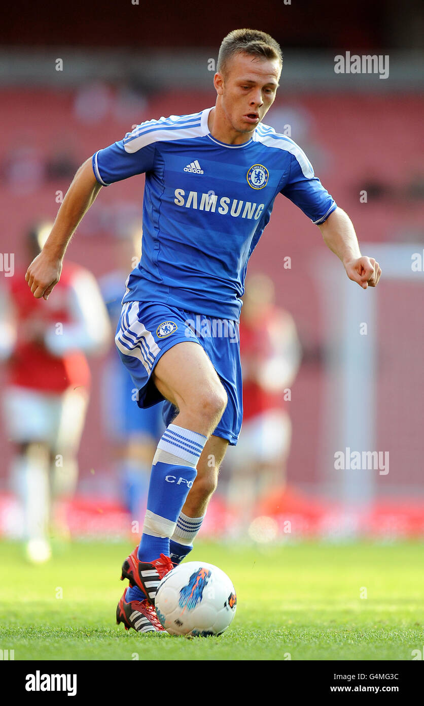 Calcio - under 18's friendly - Arsenal v Chelsea - Emirates Stadium. Todd Kane, Chelsea Foto Stock