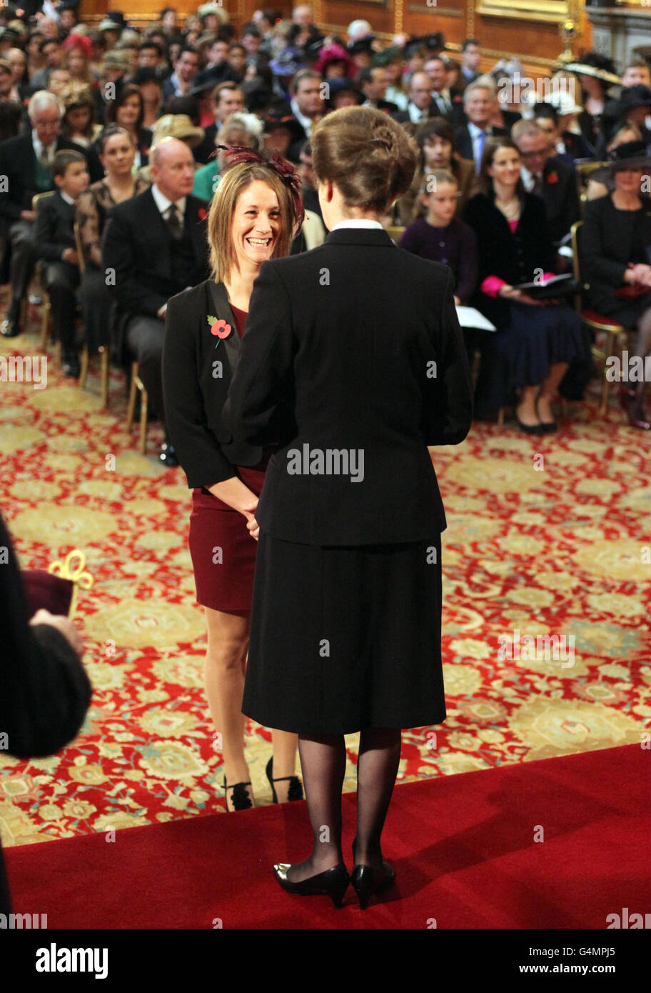 Investiture al Castello di Windsor Foto Stock