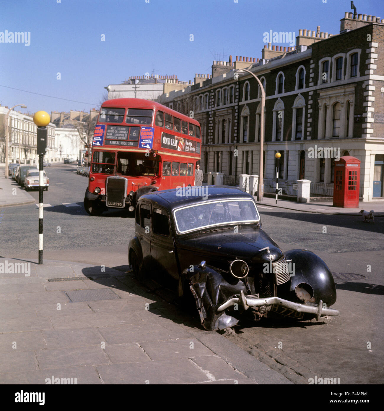 Automobilismo - vetture demolite funzione - Londra Foto Stock