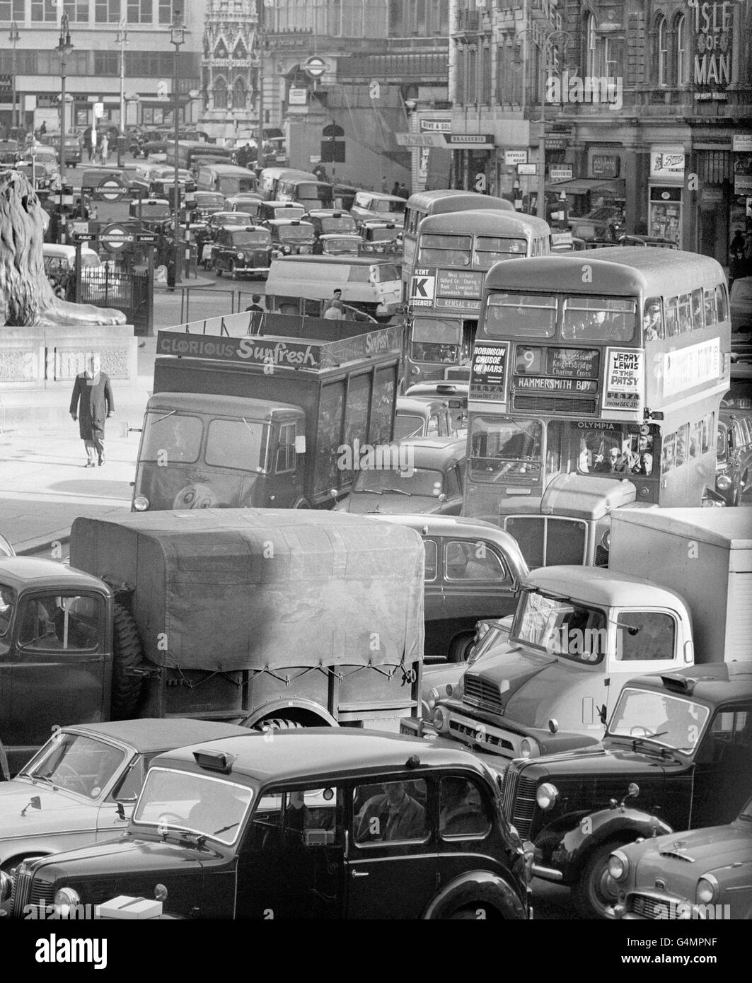 Automobilismo - la congestione del traffico - Londra Foto Stock