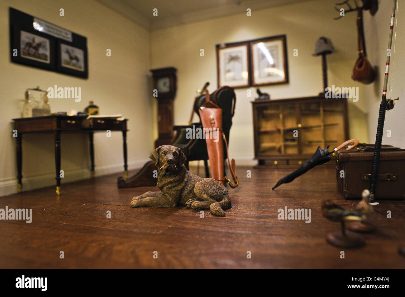 Stock di miniature Foto Stock