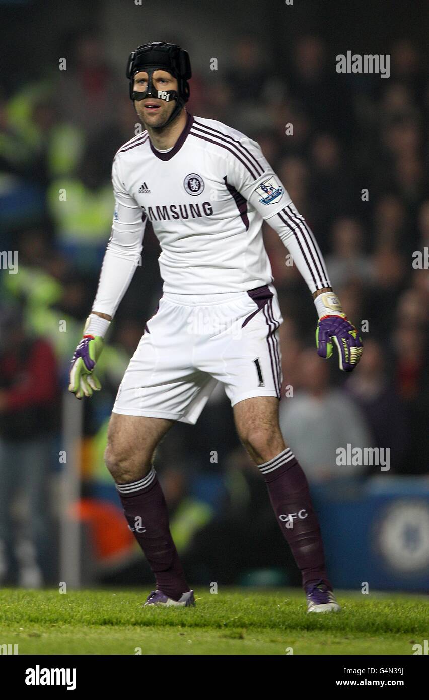 Calcio - Barclays Premier League - Chelsea v Liverpool - Stamford Bridge. Petr Cech, portiere del Chelsea Foto Stock