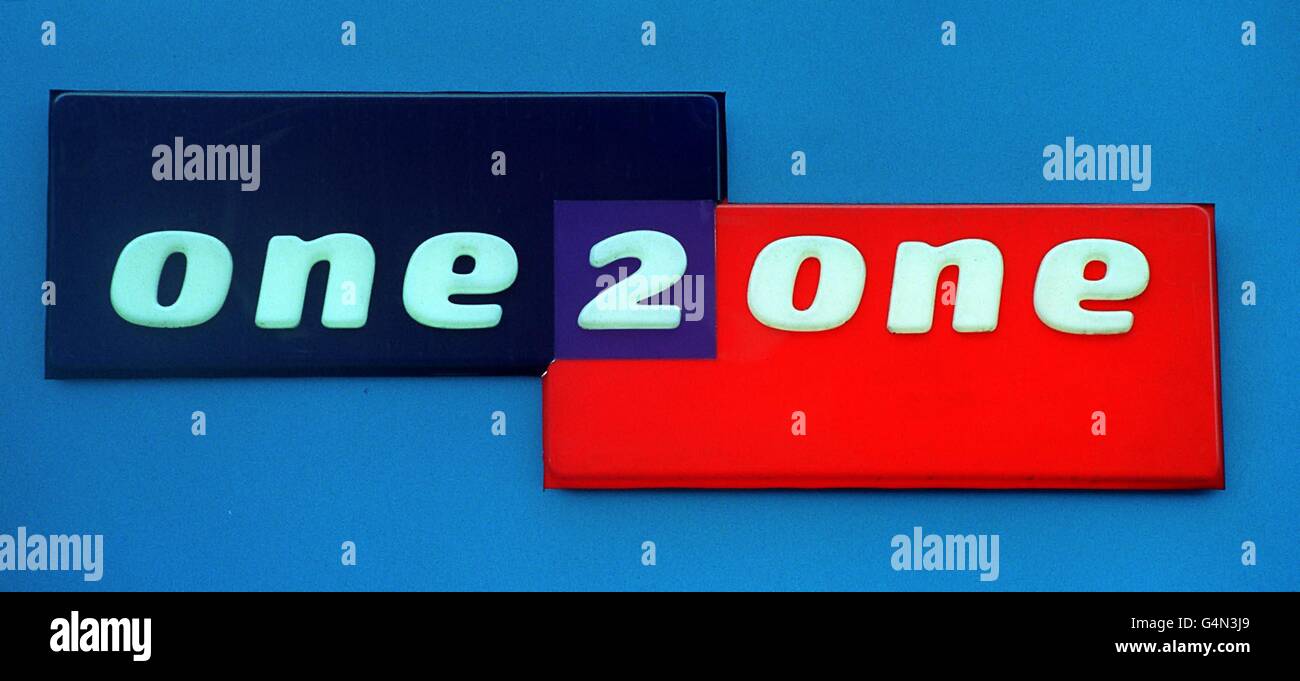 Città One2One/logo Foto Stock