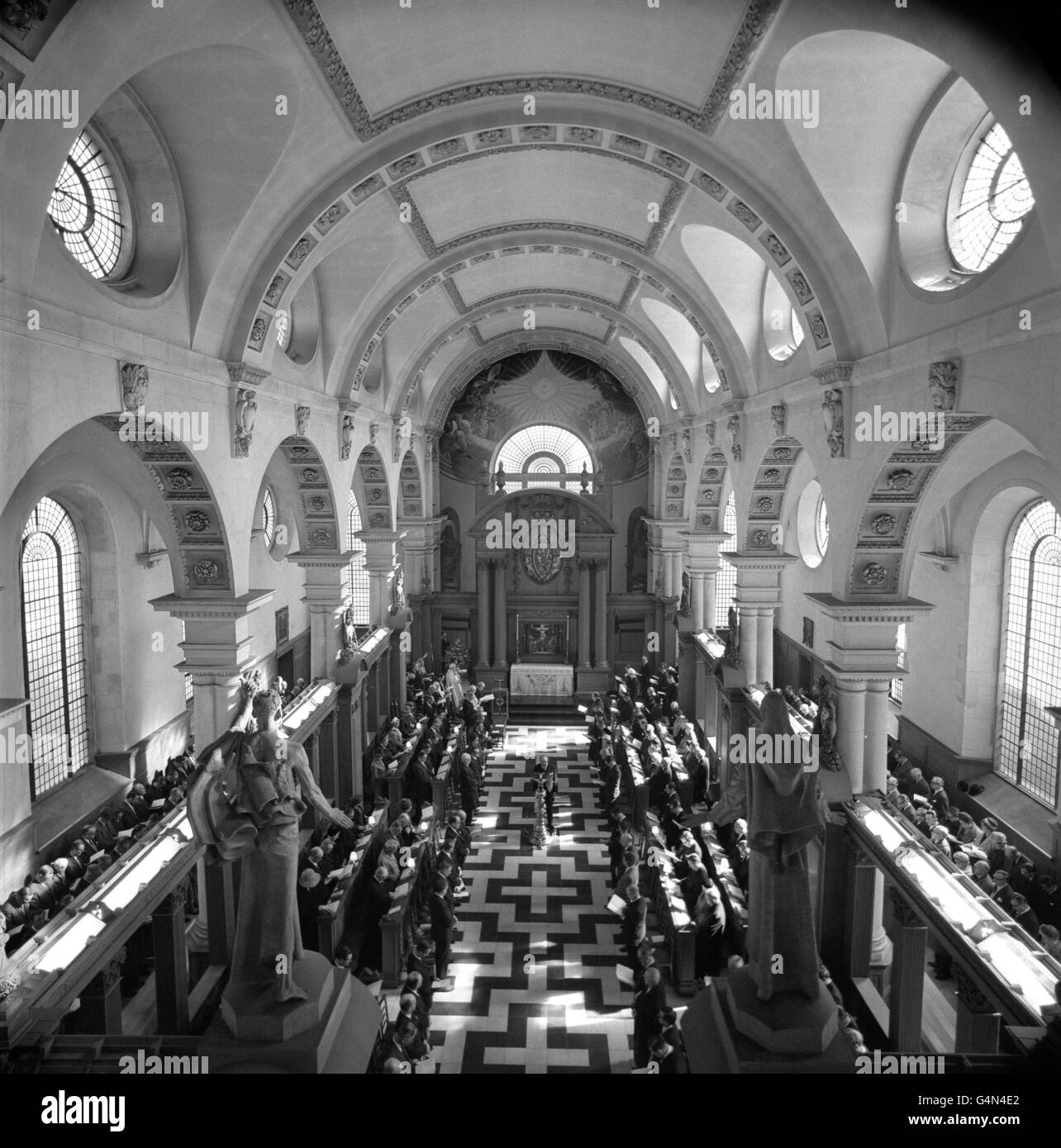 Royalty - Press Association Centenario - San sposa la Chiesa, Fleet Street, Londra Foto Stock