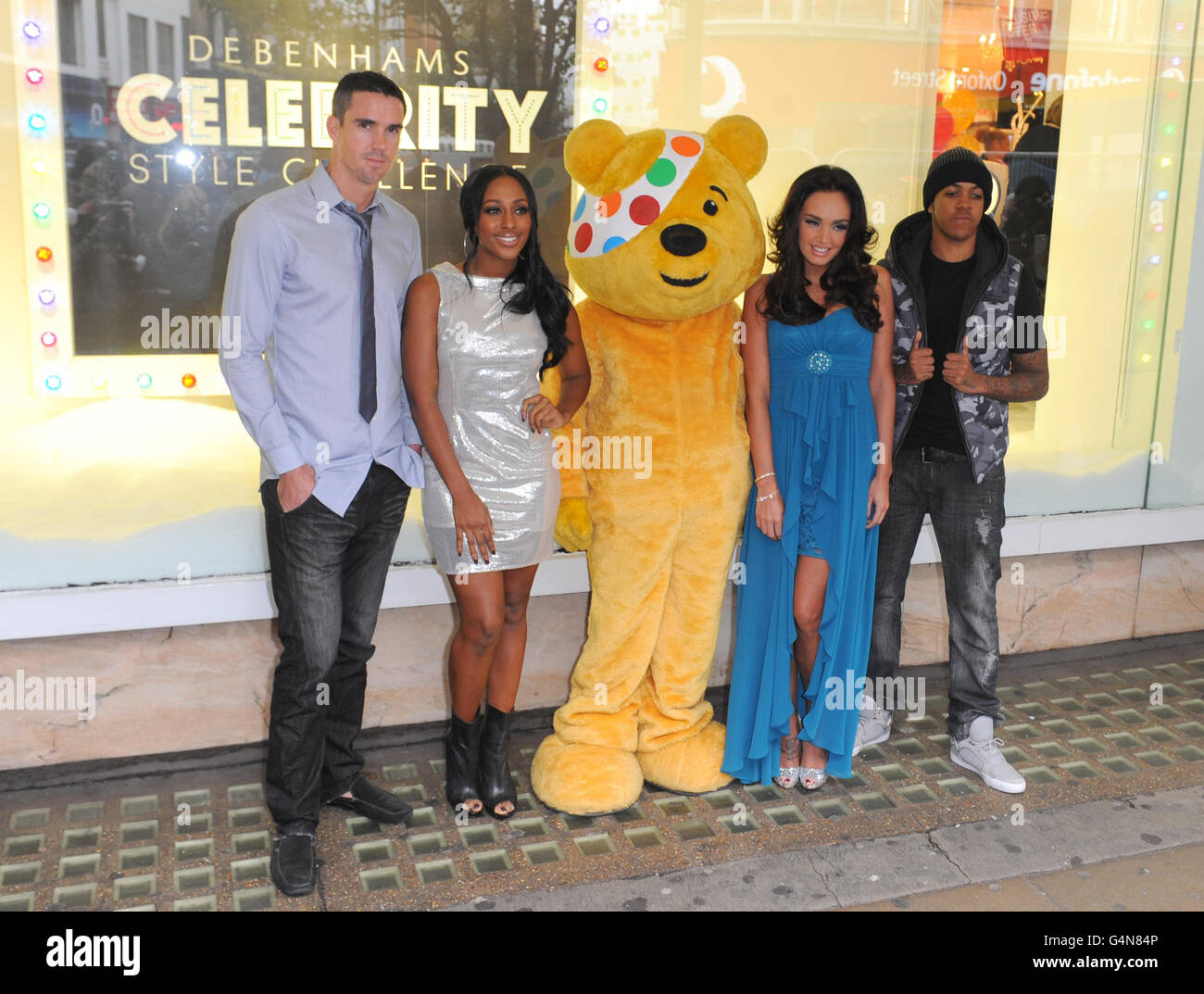 "BBC Bambini in bisogno di stile celebrità sfida' Photocall - Londra Foto Stock