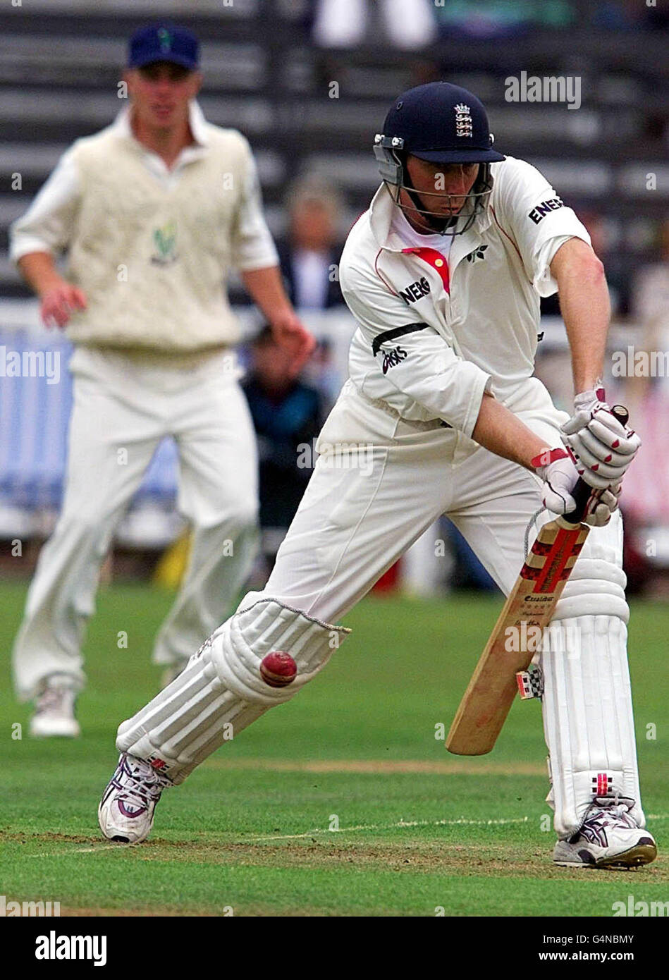 Cricket/ Lancs/Atherton Foto Stock