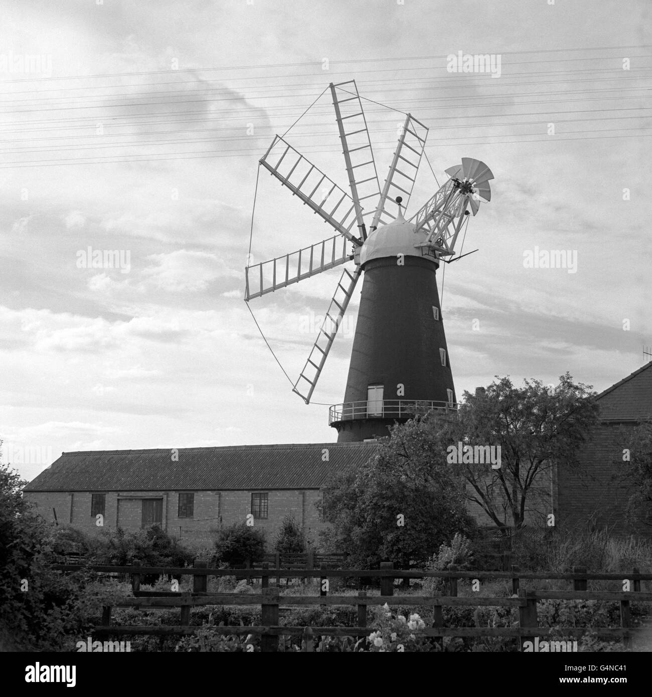 Edifici e monumenti - Mulini a vento - Heckington Foto Stock
