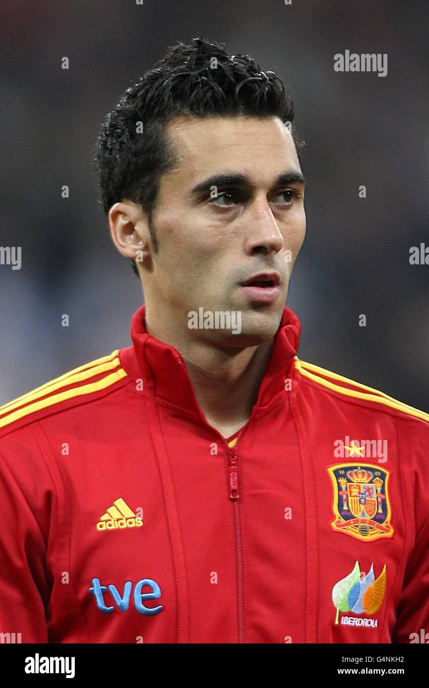 Calcio - International friendly - Inghilterra / Spagna - Stadio di Wembley. Sergio Busquets, Spagna Foto Stock