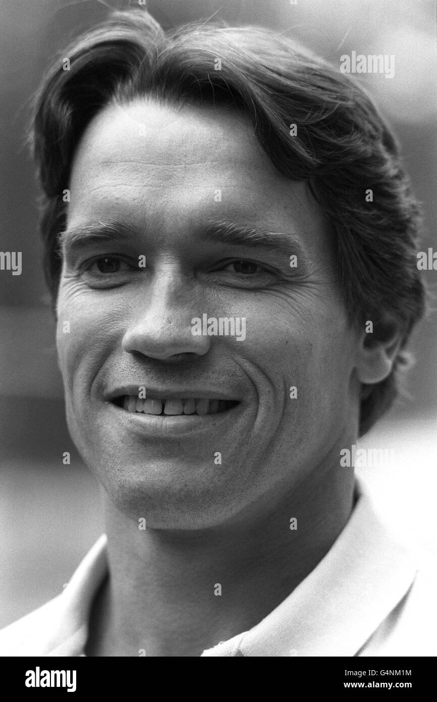Film - Arnold Schwarzenegger - Londra Foto Stock