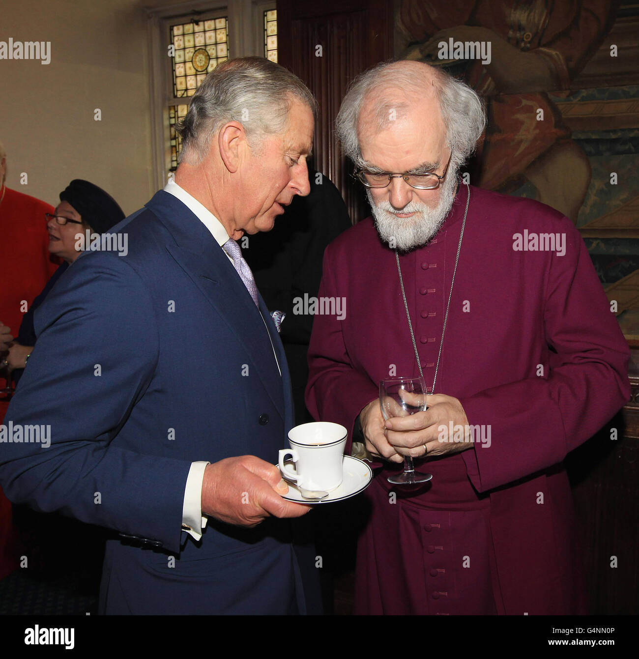 King James Bible anniversario service Foto Stock