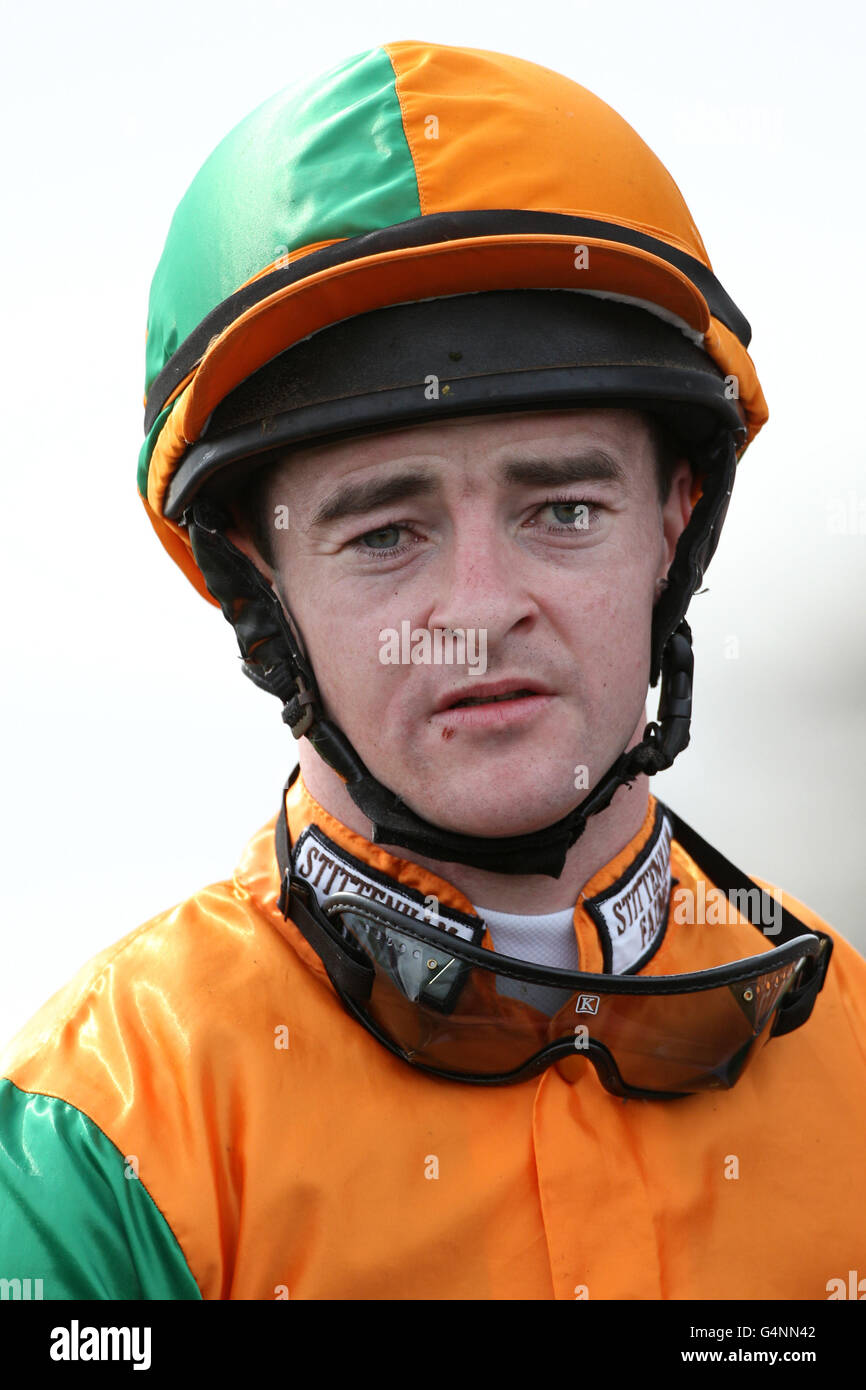 Corse ippiche - Ladbrokes St. Leger Festival 2011 - Stobart Doncaster Cup Day - Doncaster Racecourse. Graham Gibbons, fantino Foto Stock