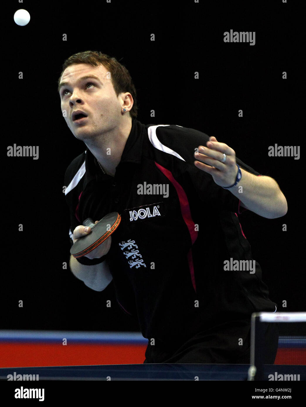 Olimpiadi - Ping-pong - Londra 2012 Evento di prova - ITTF Pro Tour Grand Finals - Giorno 1 - Arena di Excel Foto Stock
