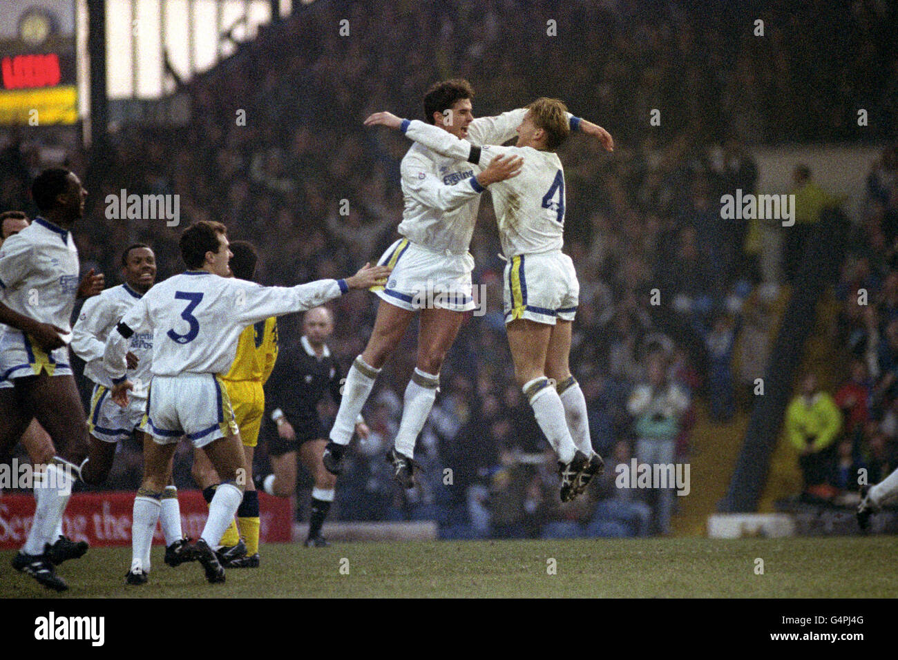 Calcio - Barclay's League Division One - Leeds United v Tottenham Hotspur - Elland Road Foto Stock