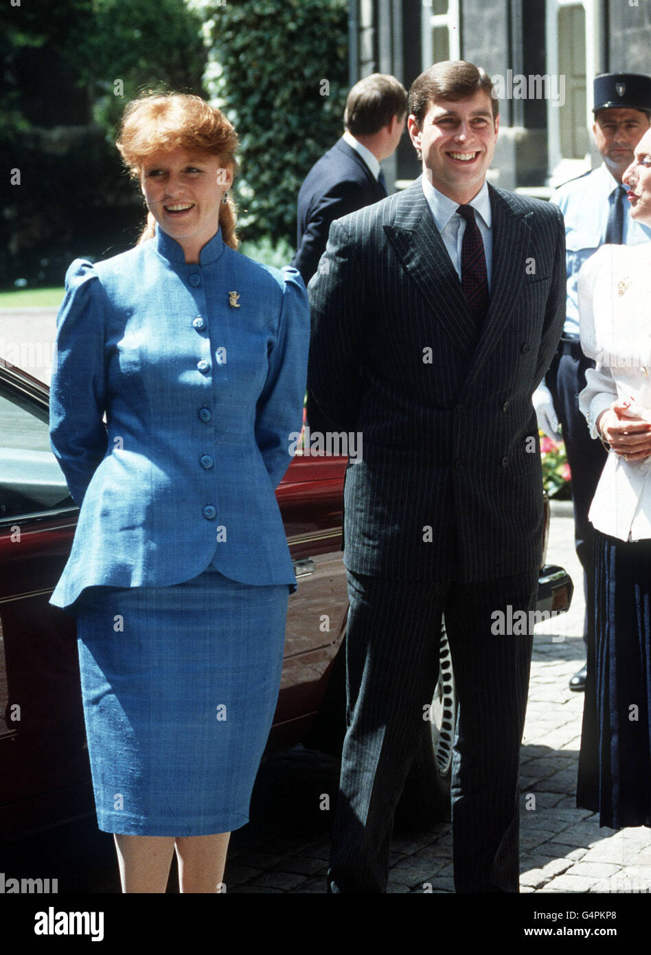 Il Duca e la Duchessa York/Bordeaux Foto Stock