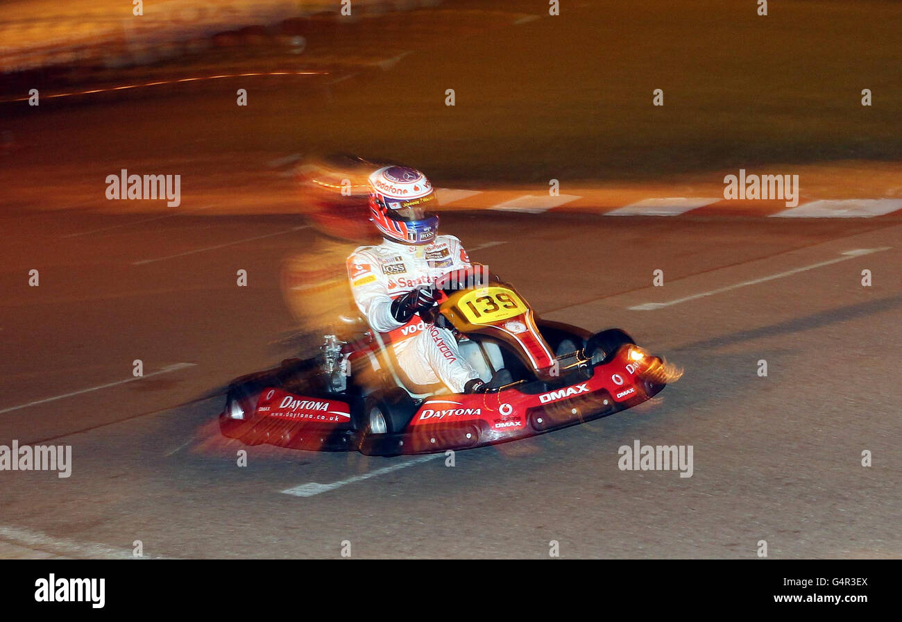 Auto - Dan Wheldon Memorial Kart and Race - Daytona Milton Keynes Foto Stock