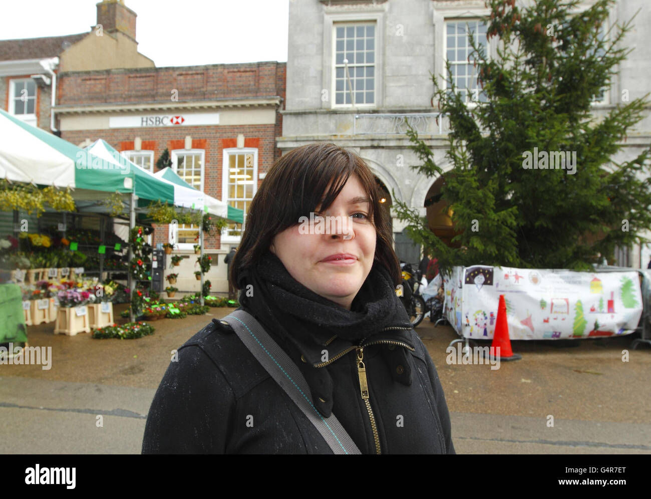 Quattro feriti a fuochi d'artificio Foto Stock