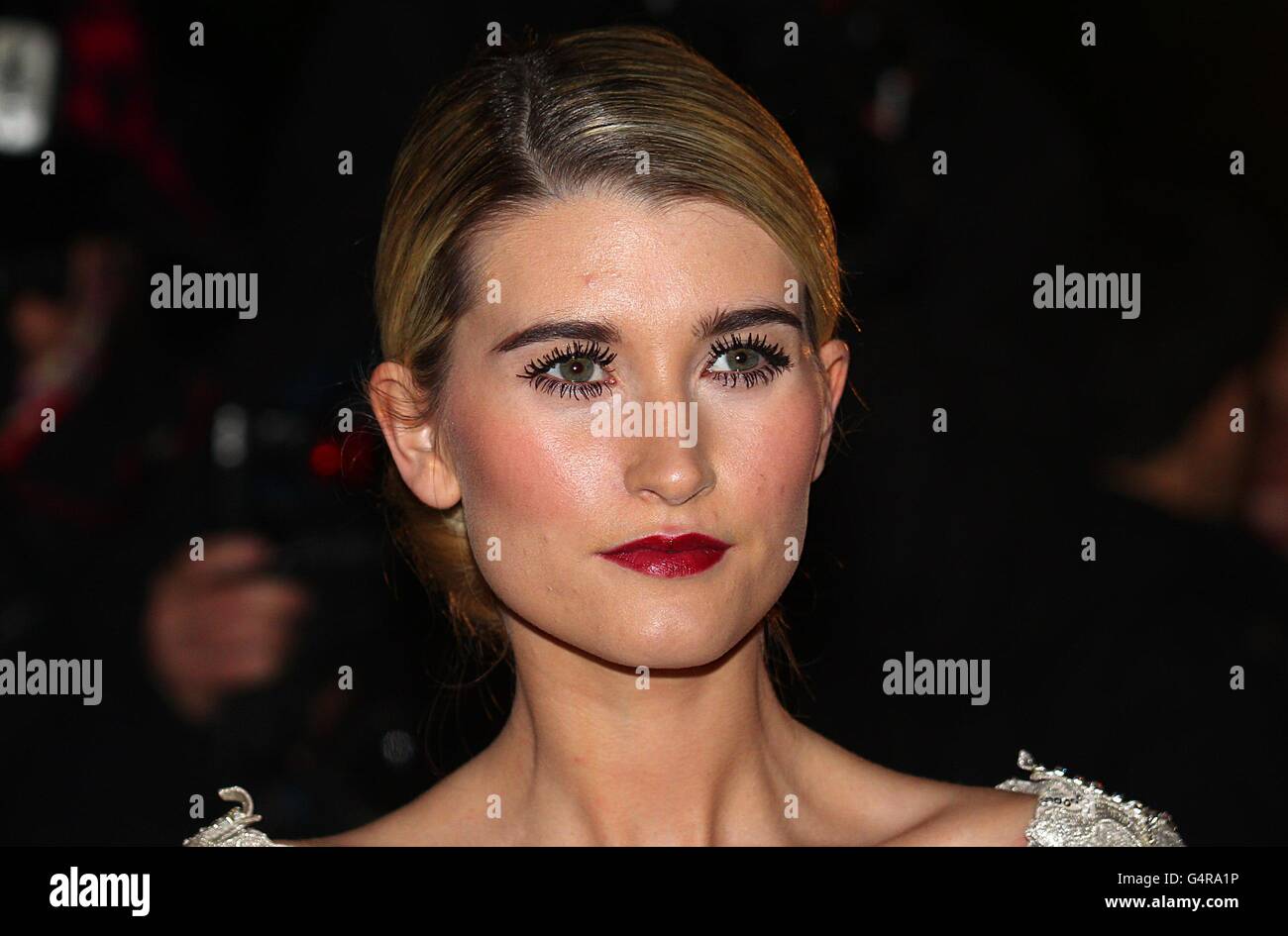 Charley Webb partecipa ai Sun Military Awards all'Imperial War Museum di Lambeth, Londra. Foto Stock