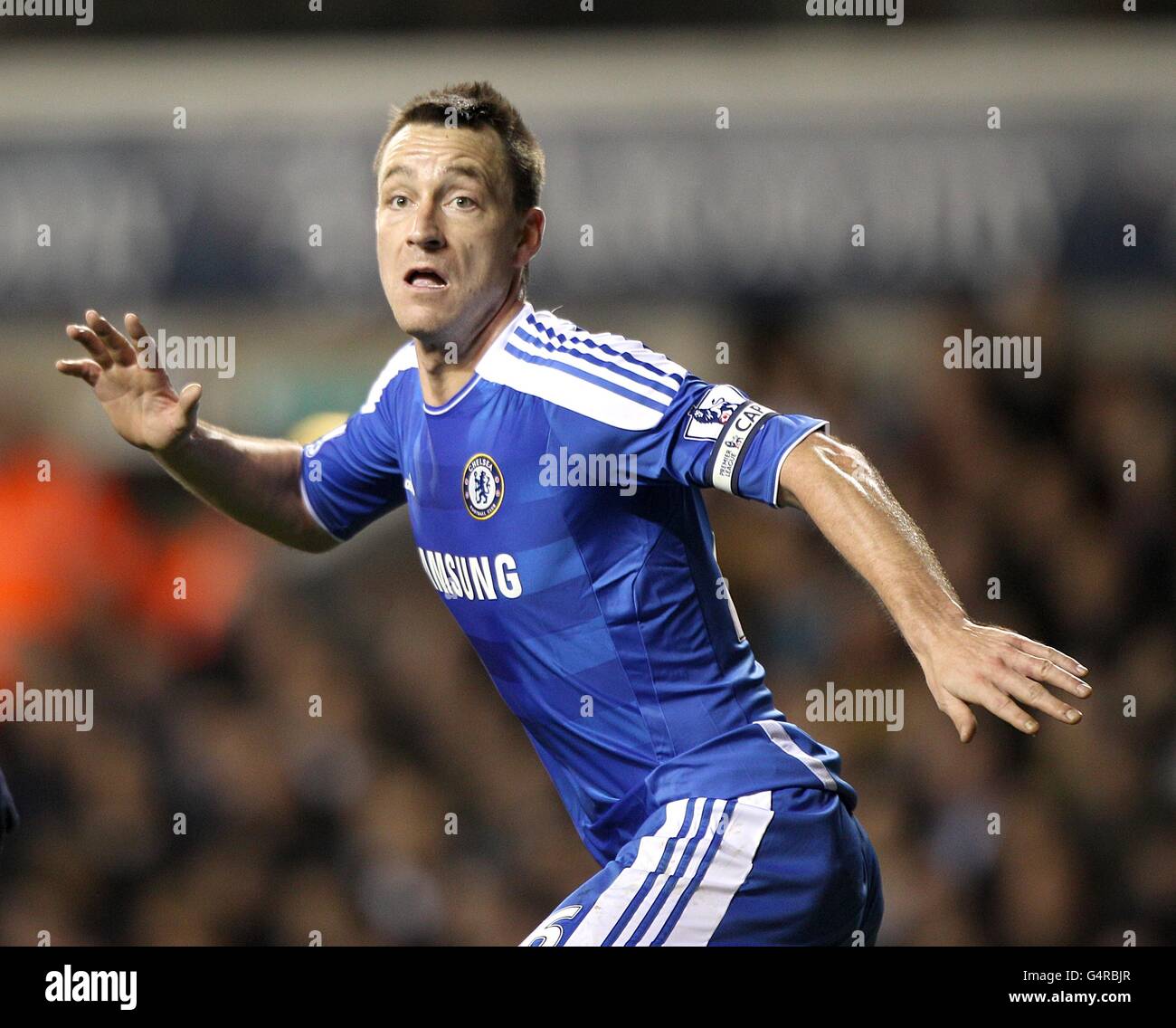Calcio - Barclays Premier League - Tottenham Hotspur v Chelsea - White Hart Lane. John Terry di Chelsea in azione Foto Stock