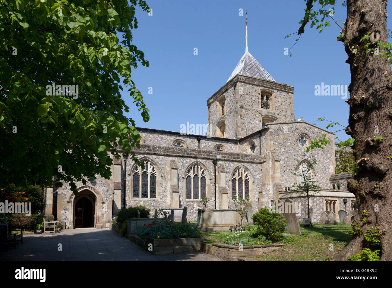 Parrocchia Convento e chiesa di San Nicholas, Arundel, West Sussex, in Inghilterra, Regno Unito, Europa Foto Stock