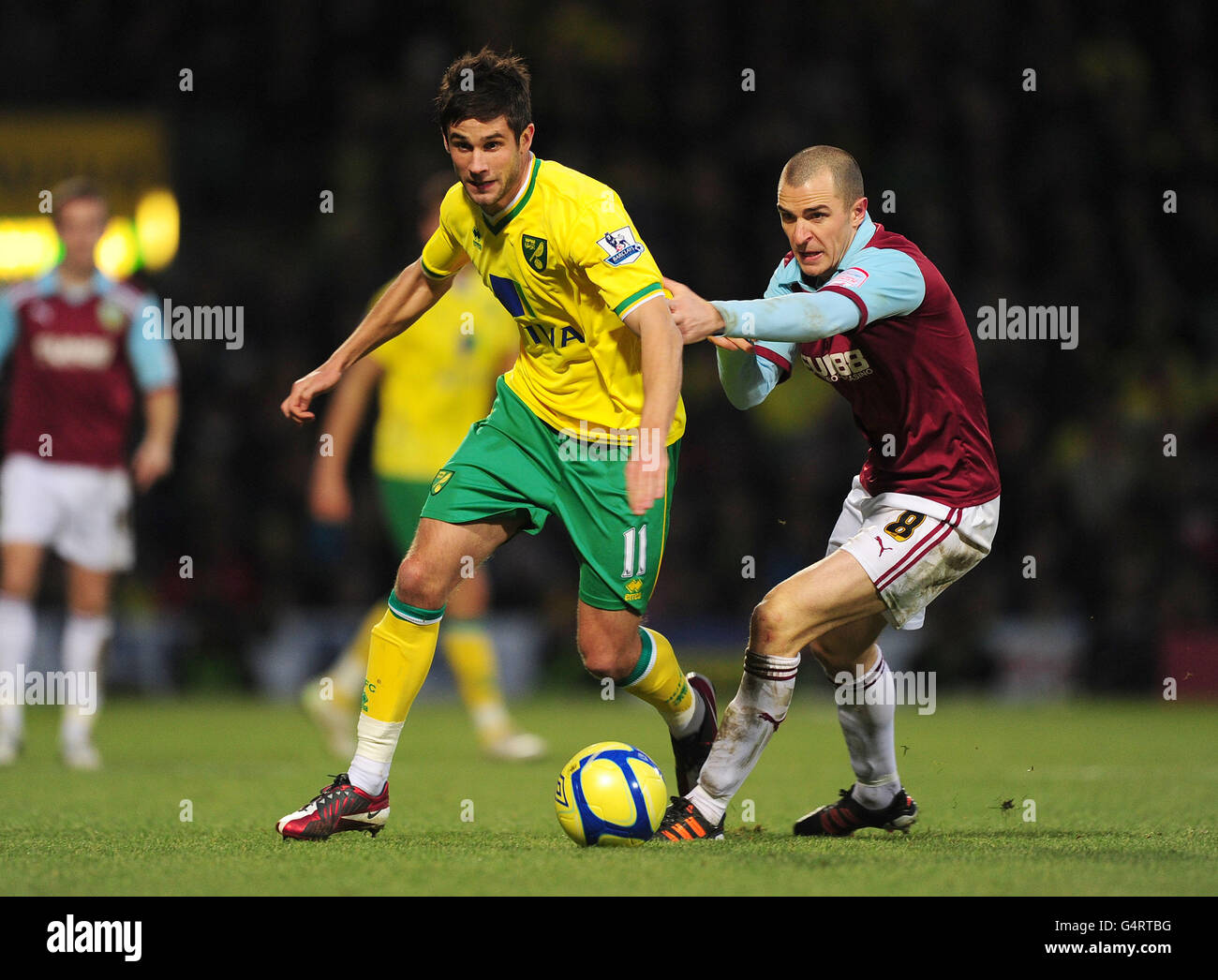 Calcio - FA Cup - Terzo Round - Norwich City v Burnley - Carrow Road Foto Stock