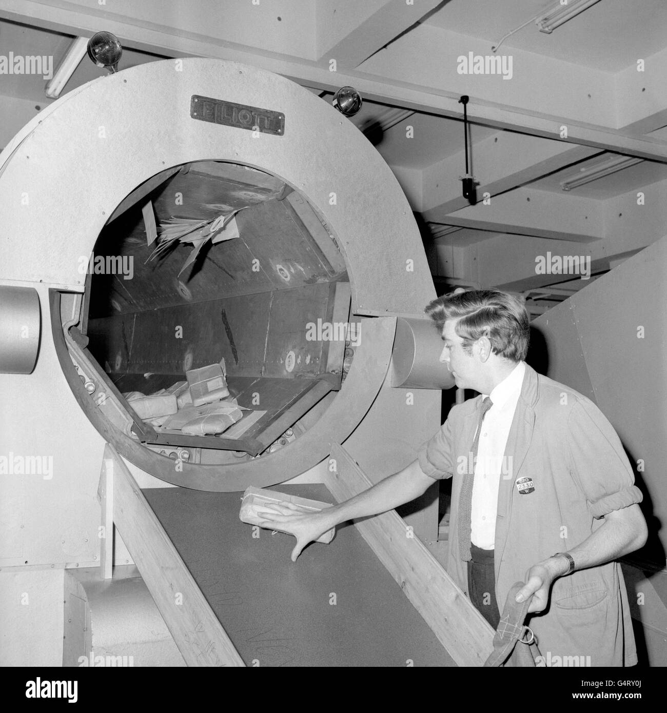 British Servizio postale - Nuovo Quartiere Occidentale Post Office - Londra Foto Stock