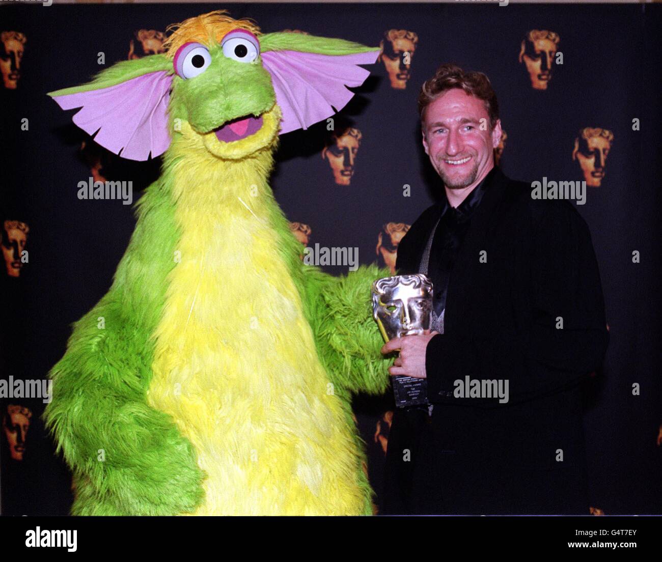 Brian Henson, capo della Jim Henson Company, i creatori dei Muppets ricevono il "Premio speciale" per il contributo straordinario a lungo termine alla televisione e al cinema per bambini durante il IV Premio per bambini della British Academy a Londra. Foto Stock
