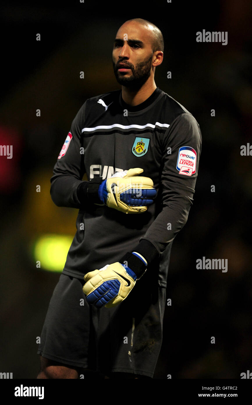 Calcio - fa Cup - terzo turno - Norwich City / Burnley - Carrow Road. Lee Grant, portiere di Burnley Foto Stock