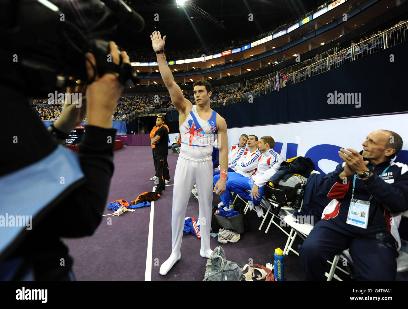 Ginnastica - Visa International ginnastica - Giorno 4 - North Greenwich Arena Foto Stock