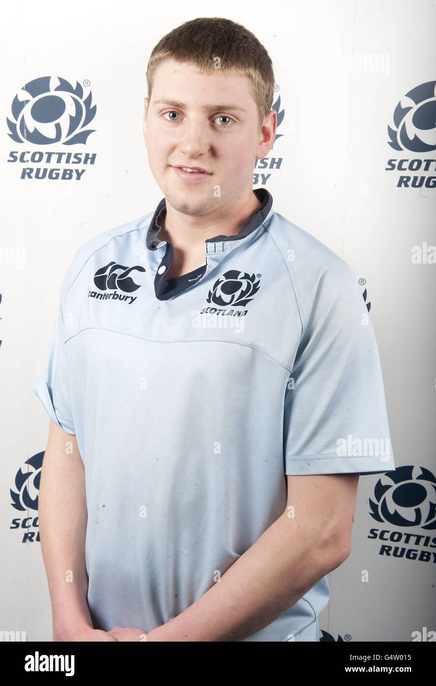 Rugby Union - Scozia Under 20 Photocall - Murrayfield. Finn Russell, Scozia Foto Stock