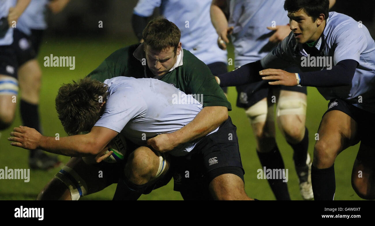 Rugby Union - Friendly - Scozia U20 v Scozia Club XV - Murrayfield Foto Stock