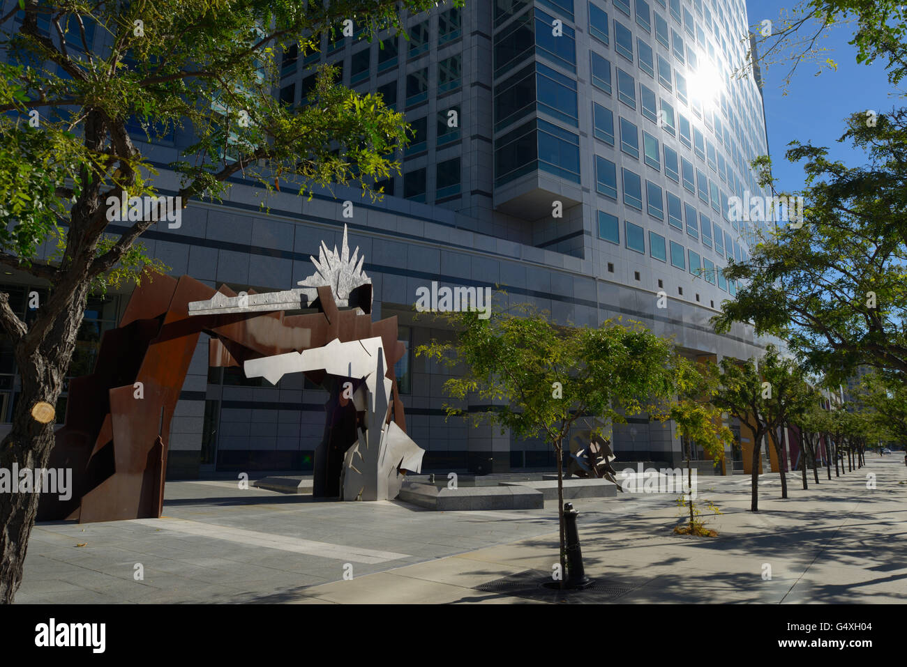 La sede centrale di Adobe Incorporated (ADBE) a Silicon Valley, San Jose, CALIFORNIA Foto Stock