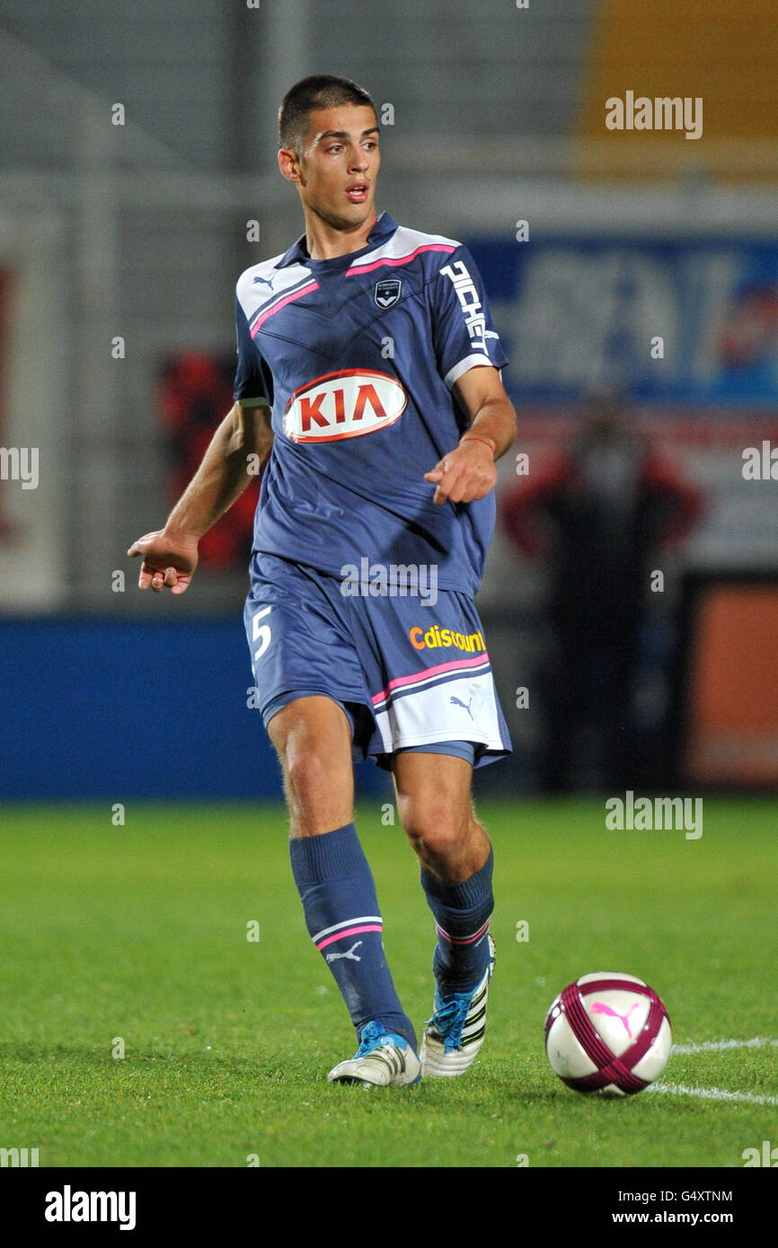 Calcio - Ligue 1 - Nizza v Bordeaux - Municipal du Ray. Vujadin Savic, Bordeaux Foto Stock
