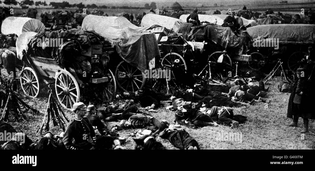 Esercito Tedesco Trasporti : 1915. Foto Stock