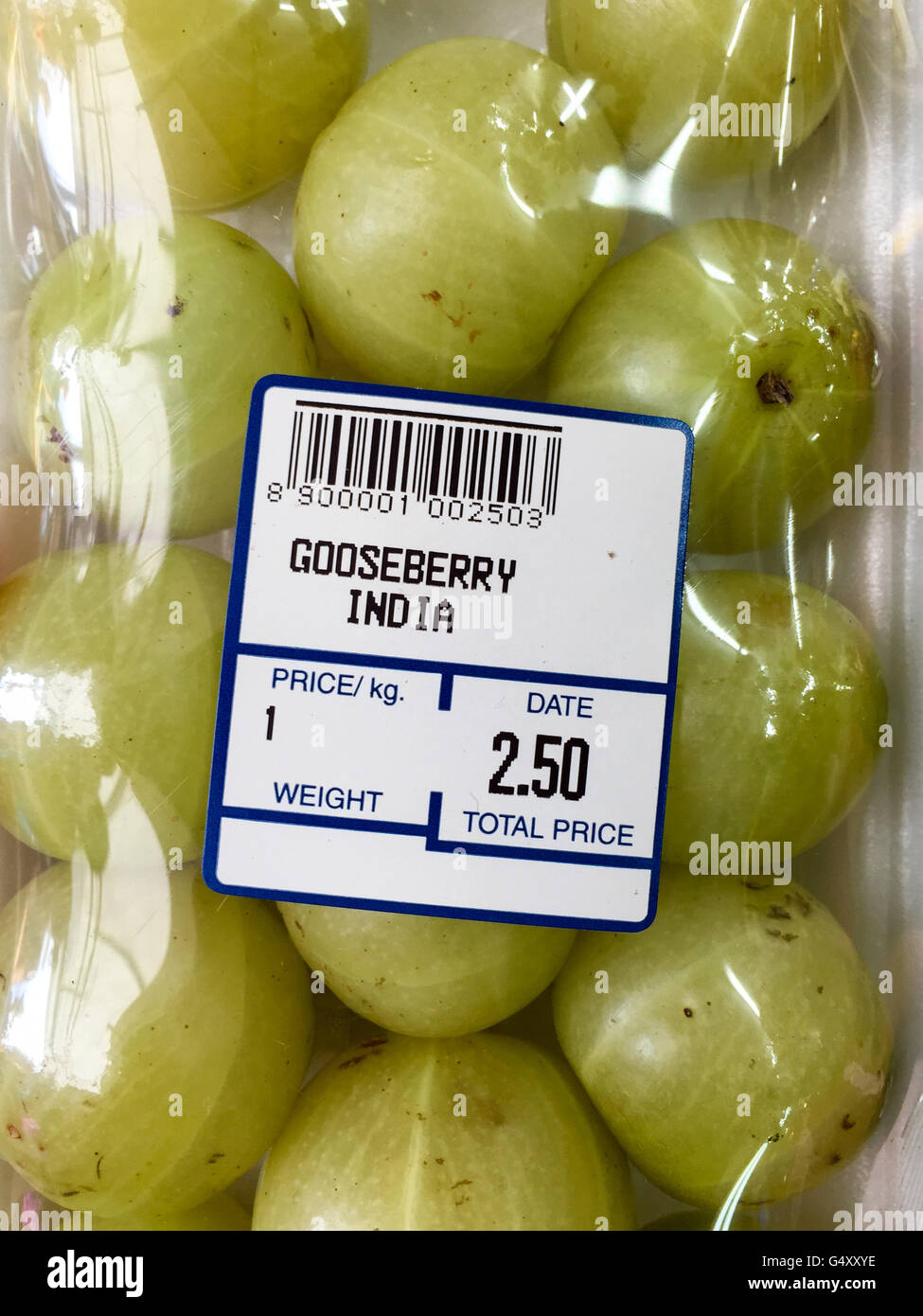 Malaysia, ribes confezionato Foto Stock